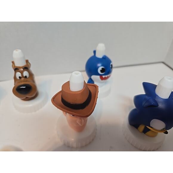 Good To Grow Juice Toppers Paw Patrol Lot Of 10 Care bears Jurassic Dinosaurs - Picture 6 of 8